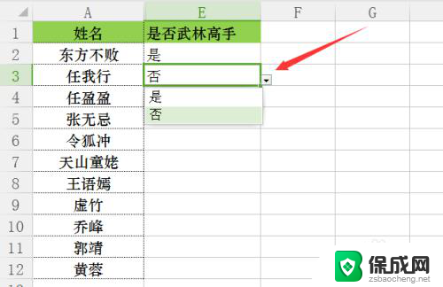 excel表格怎么设置选择是否 Excel如何插入是否下拉选项框