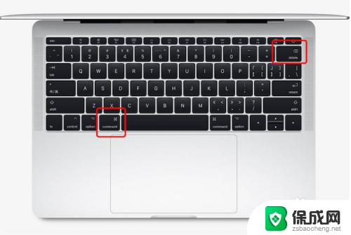 苹果电脑的del键是哪一个 mac键盘上的delete键位置