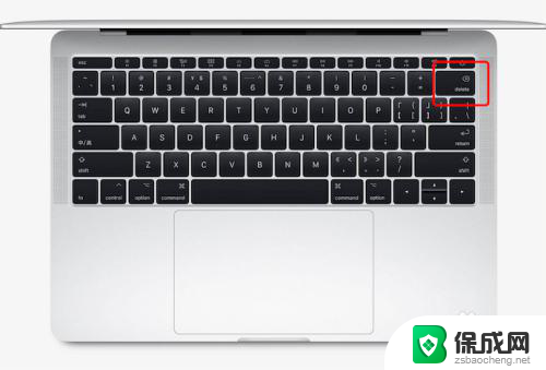 苹果电脑的删除键在哪里 MacBook的delete键在哪里