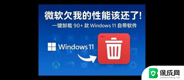 Win11Debloat：优化系统流畅度！让您的Windows 11系统更加流畅！