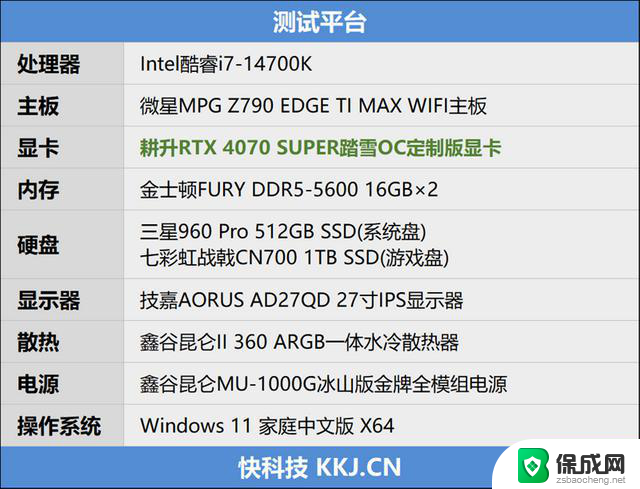 耕升RTX 4070 SUPER踏雪OC定制版显卡评测：天命人2K甜品利器