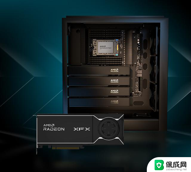 讯景AI R9700显卡：MBA设计，专为特定系统构建商定制