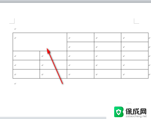 word中如何合并单元格 Word文档如何合并单元格