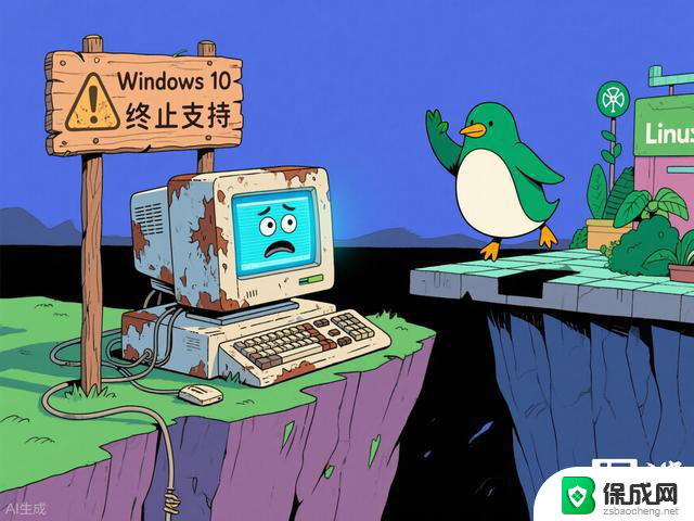 微软Win10终止支持，Linux焕新旧电脑倒计时！