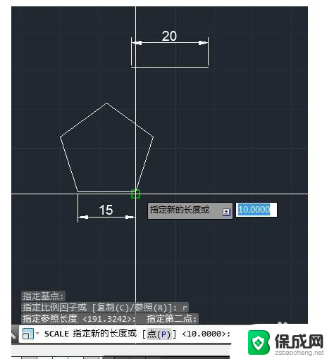 cadsc缩放r参照 CAD参照缩放命令的步骤详解