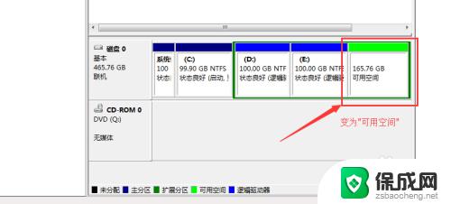 win7电脑怎么分区 使用WIN7系统自带工具调整硬盘分区