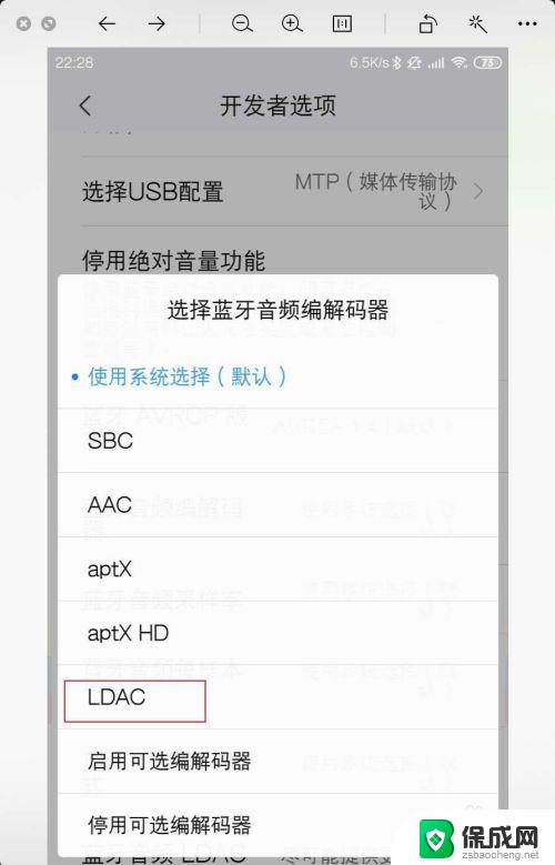 手机蓝牙音频怎么设置 小米手机蓝牙音频编解码器设置方法
