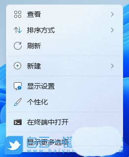 win11右键菜单没有显示更多选项 Win11右键菜单显示更多选项的方法