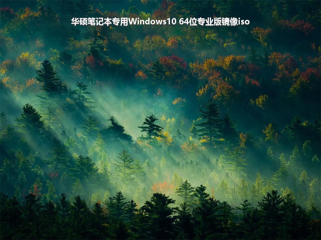 华硕笔记本专用Windows10 64位专业版镜像iso