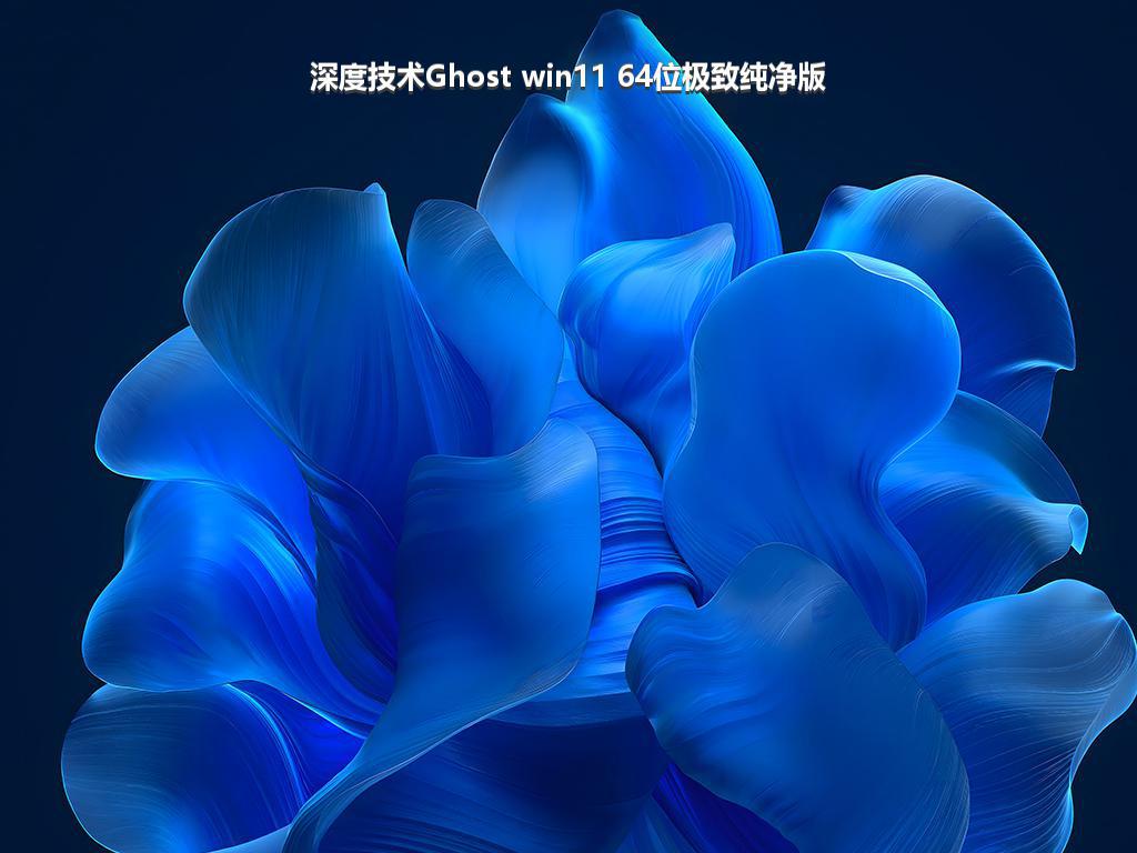 深度技术Ghost win11 64位极致纯净版