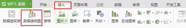 wps在哪里找数据透视图 wps数据透视图功能在哪个菜单
