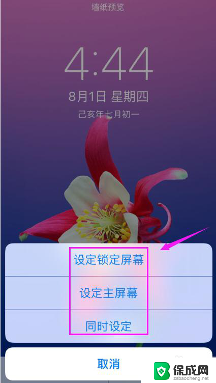 苹果单独设置桌面壁纸 苹果手机怎么设置桌面壁纸