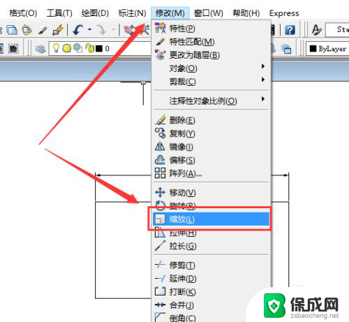 cad缩放的快捷键是什么 CAD缩放功能怎么使用