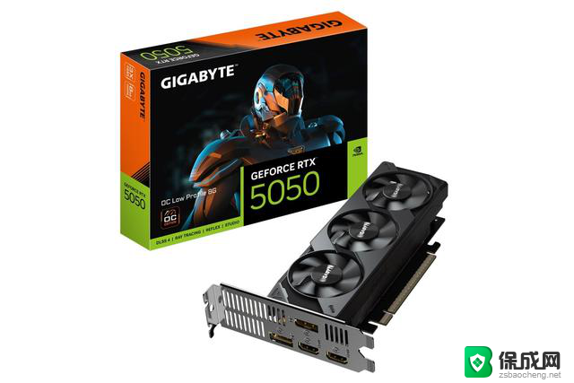 技嘉带来三款RTX 5050显卡，包括三风扇半高双槽设计，性能强劲，游戏体验更升级
