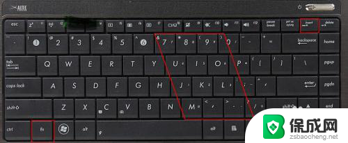 华硕小键盘开关是哪个 华硕小键盘如何开启